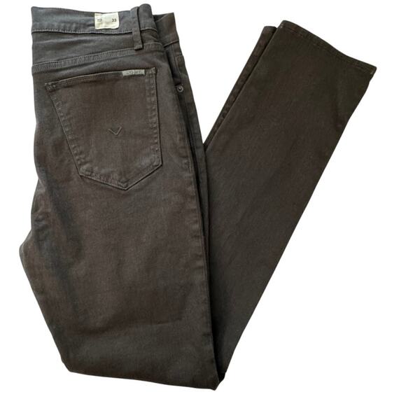 HUDSON JEANS Men's Black Ace Skinny Jeans Size 33x32 - Picture 5 of 8